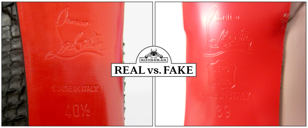 Louboutin: Real vs Fake - How to tell 