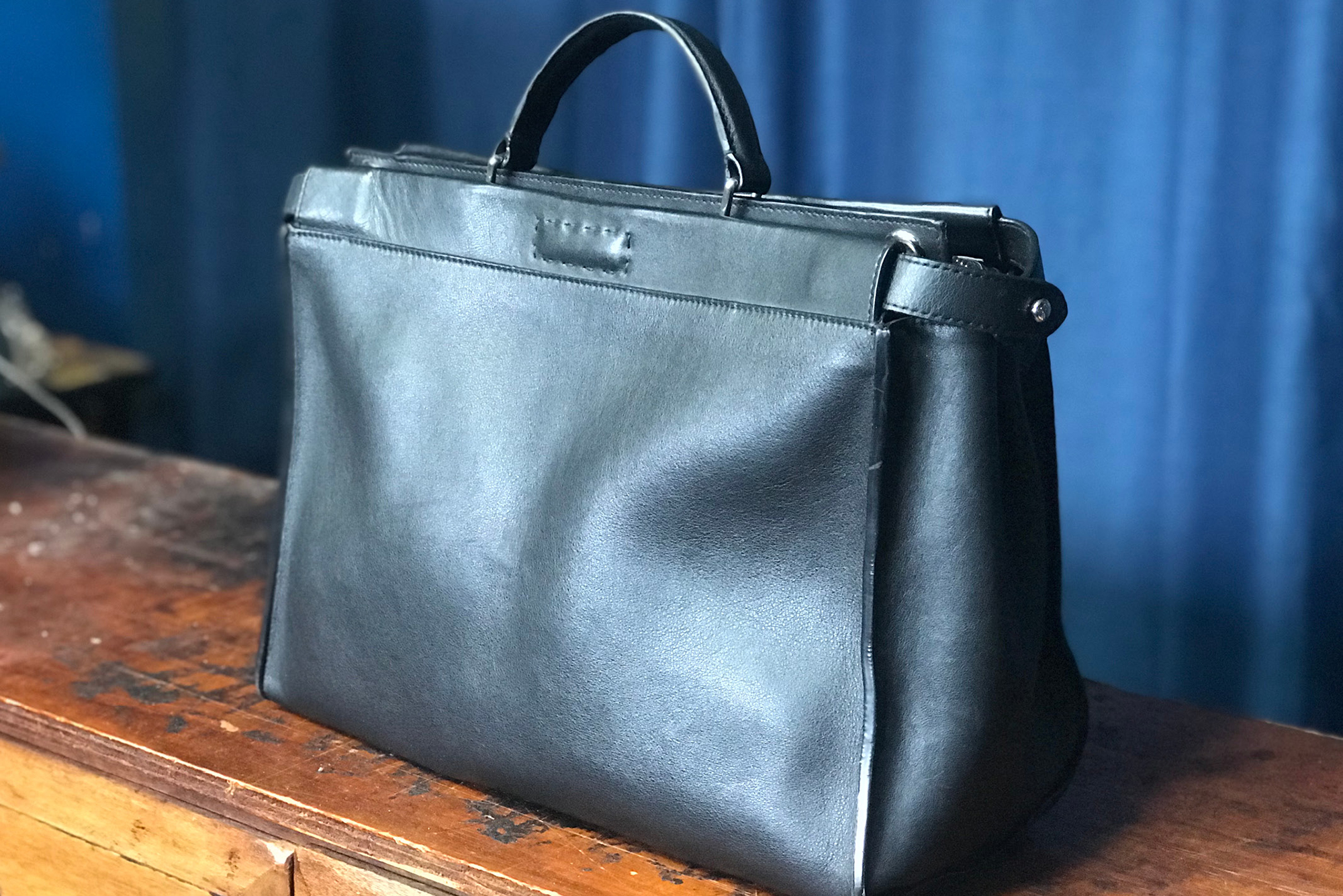 leather fendi bag