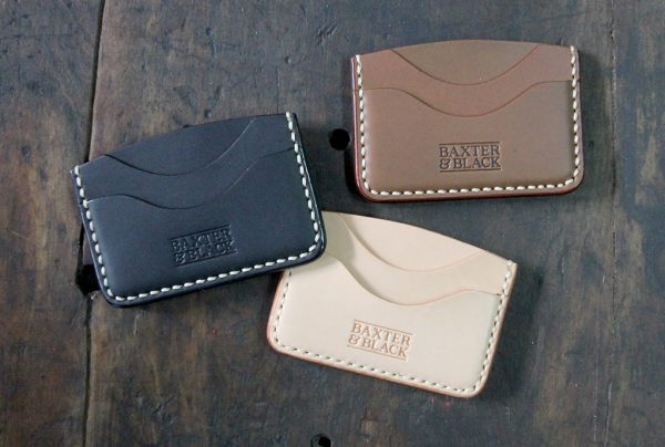 Hand-stitched Leather Cardholder