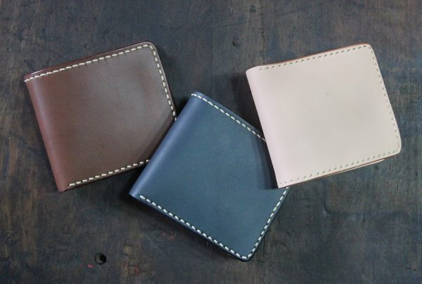 Hand-stitched Leather Wallet