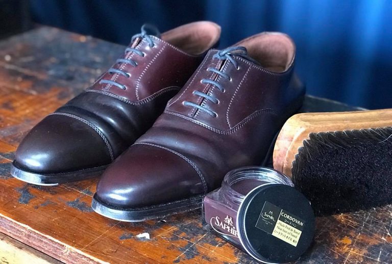 Cordovan Care Package | Using the Saphir product range
