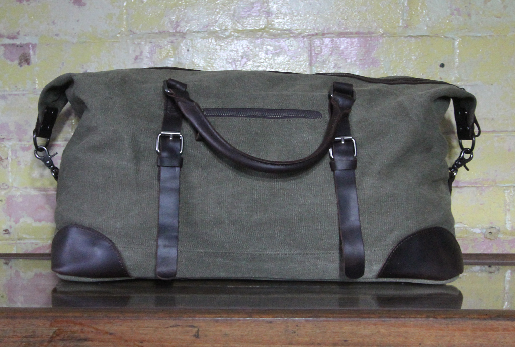 Overlander Waxed Canvas and Leather Duffle | Build to go where you go