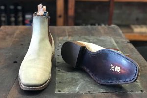 RM Williams JR Leather Resole and Heel Replacement