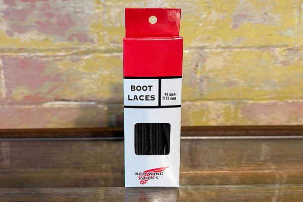 Authentic Red Wing Laces - Black Flat