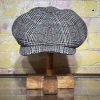 Oversized-Newsboy-Cap-Check-front