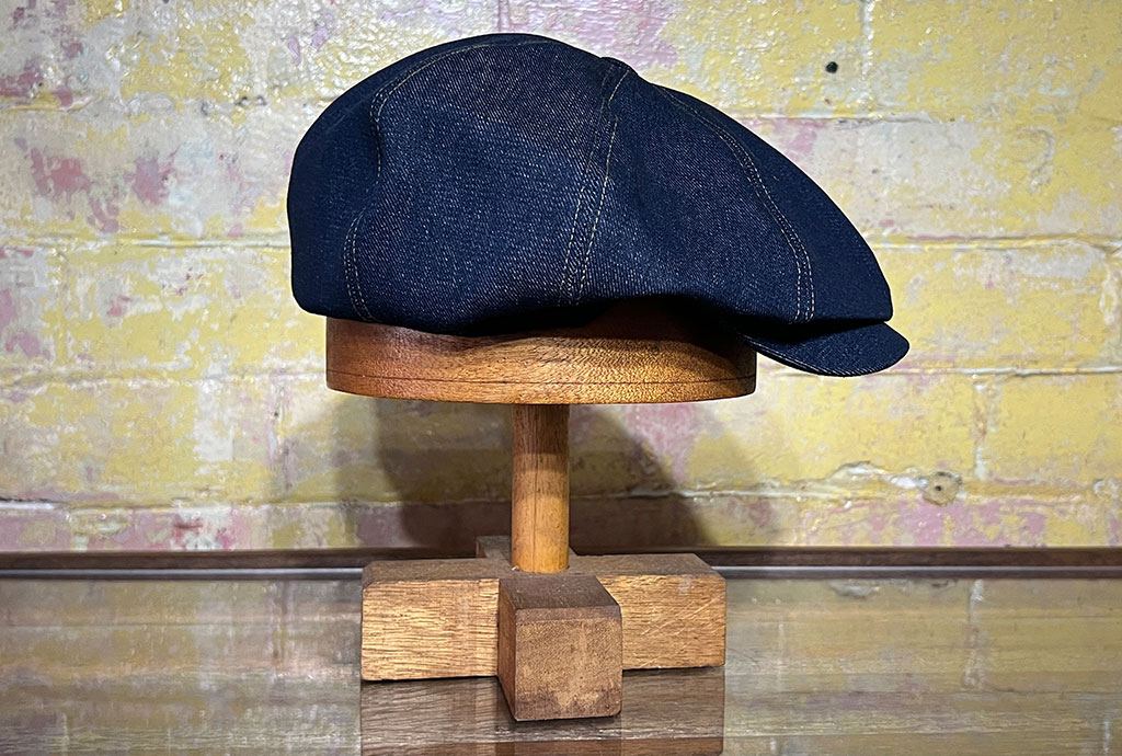 Newsboy-Denim-Cap-side