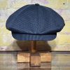 Newsboy-Cap-Blue-Stripe-front