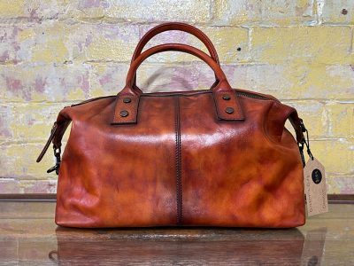 Small Doctors Bag - Rust