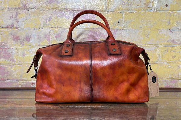 Small Doctors Bag - Rust