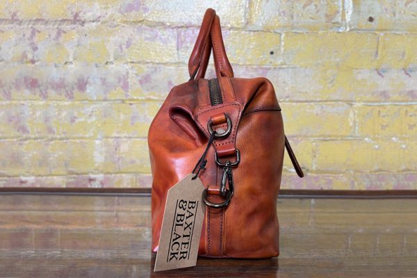 Small Doctors Bag - Rust