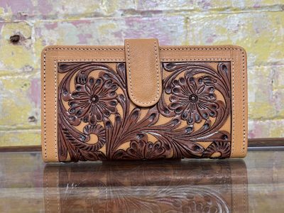 Bohemian Hand Tooled Wallet