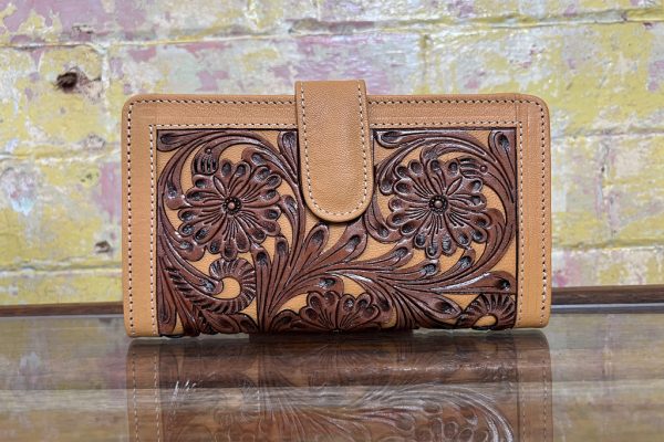 Bohemian Hand Tooled Wallet